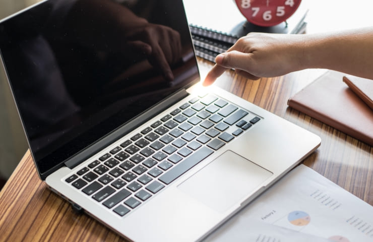 パソコンの写真